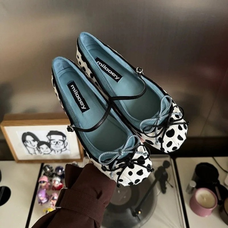 Women'S Shoes Toms - 2026French Flat Bottomed Rotundity Toe Ballet