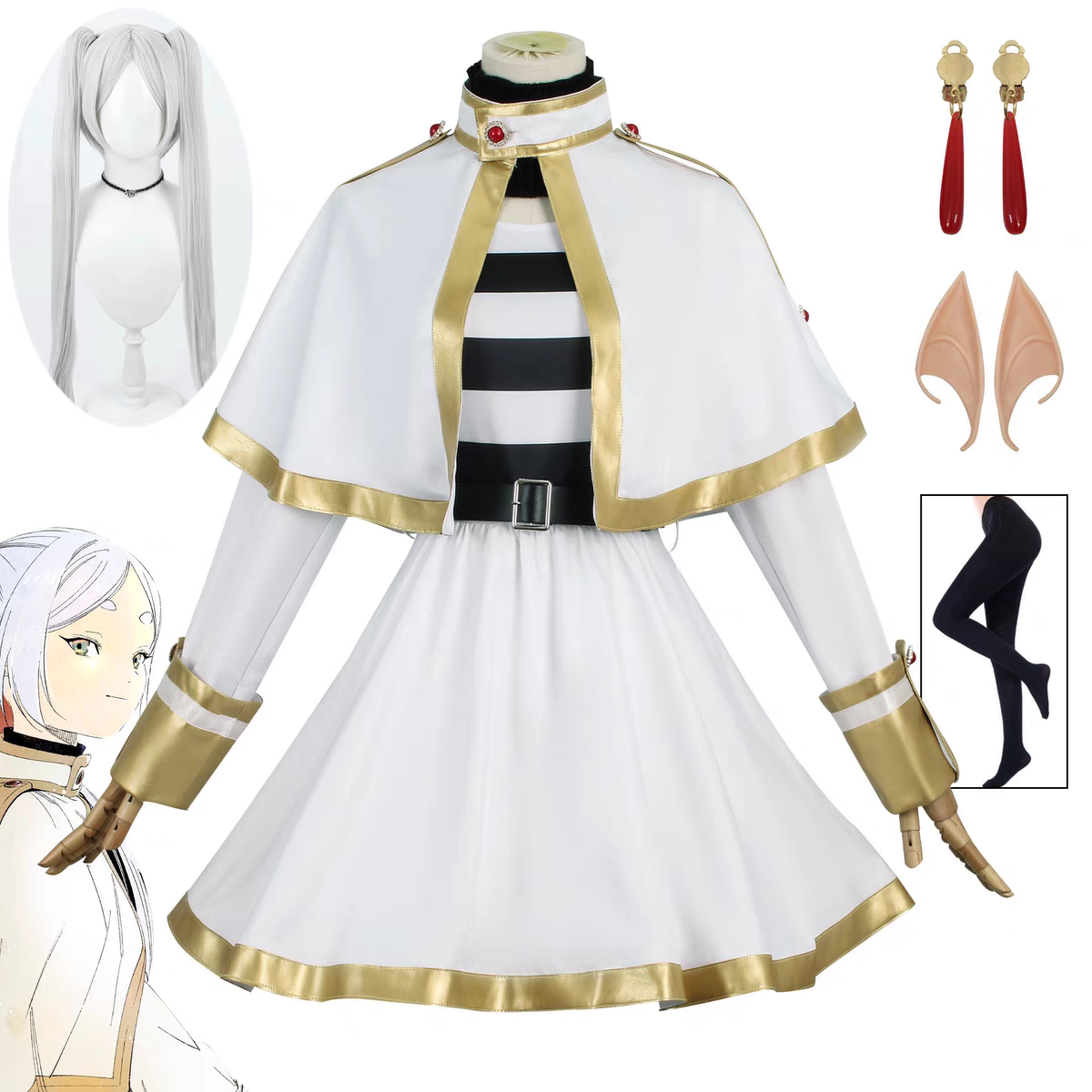 Women Shoes Japan - Sousou No Frieren Anime Cosplay Costume