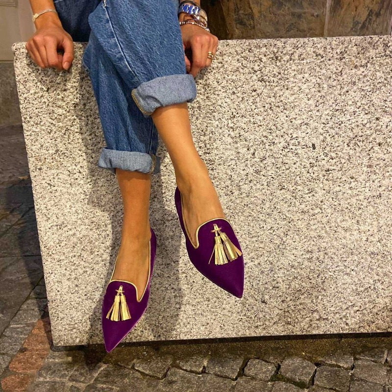 Spring/Summer 2026 Solid Color - Pointed Toe Flat ulasan dan harga