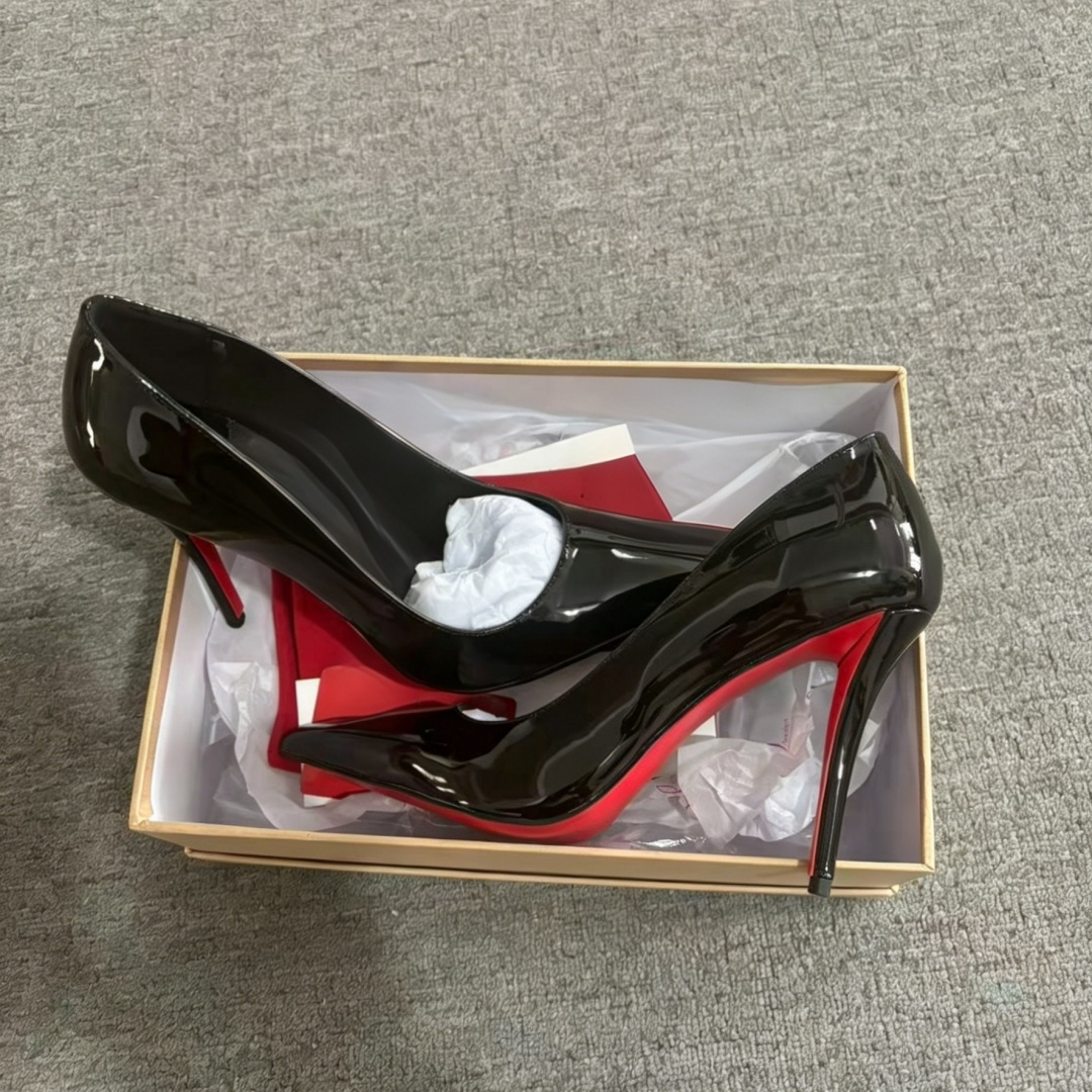 Pointed Toe Red Sole Single Sh - Pointed Toe Flat ulasan dan harga