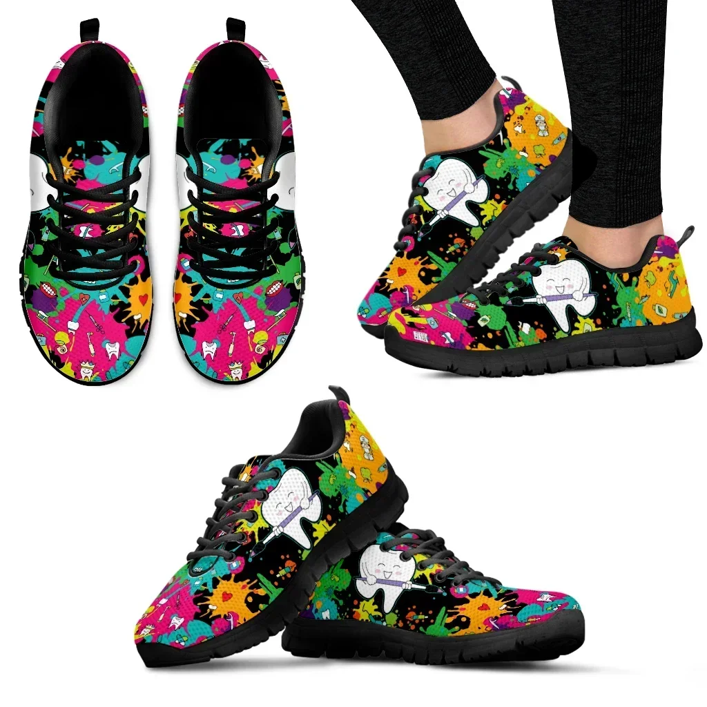 Dental Footwear Tie Dye Painte - Women'S Shoes For Tennis ulasan dan harga