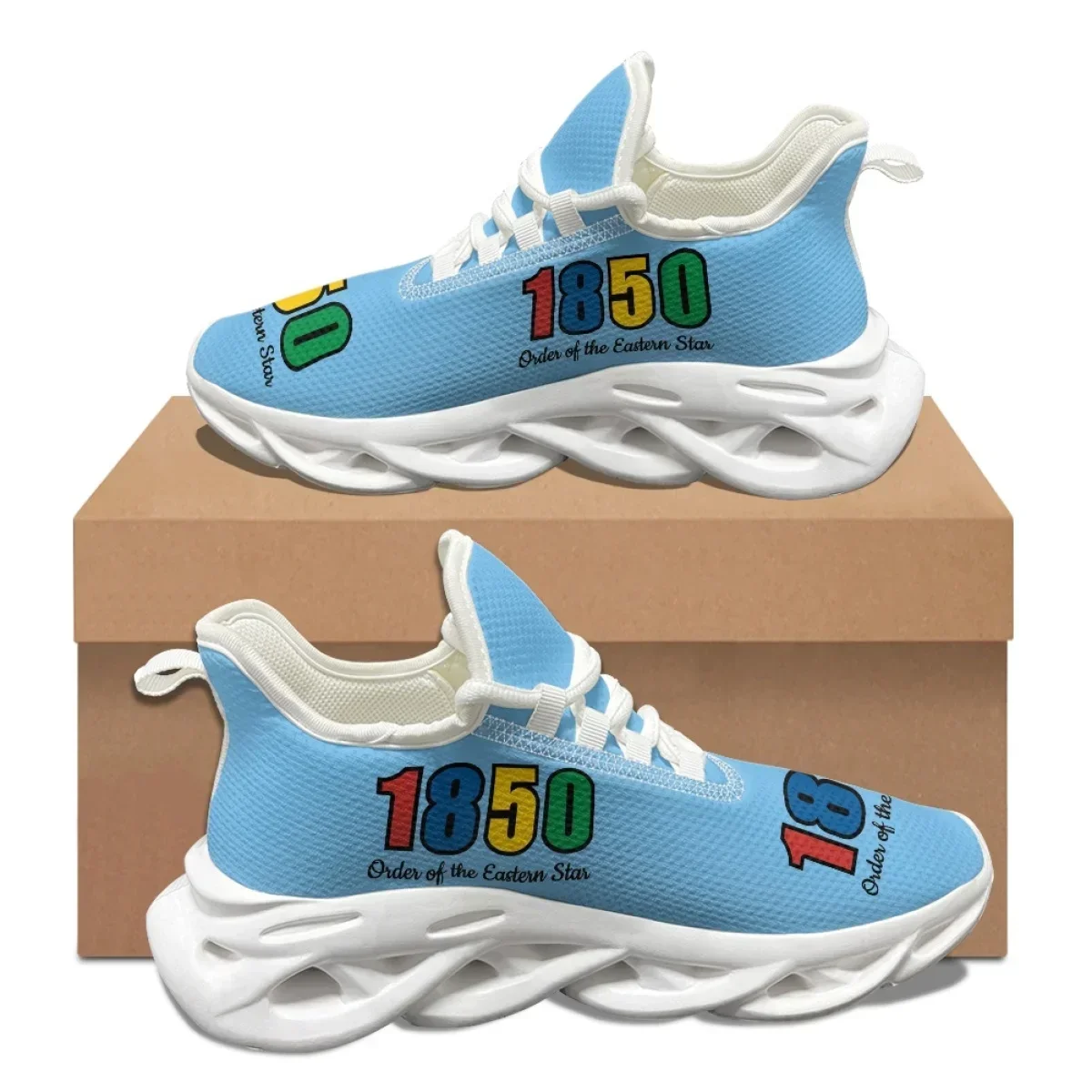 Sky Blue Pentagram OES Pattern - Women'S Shoes For Tennis ulasan dan harga