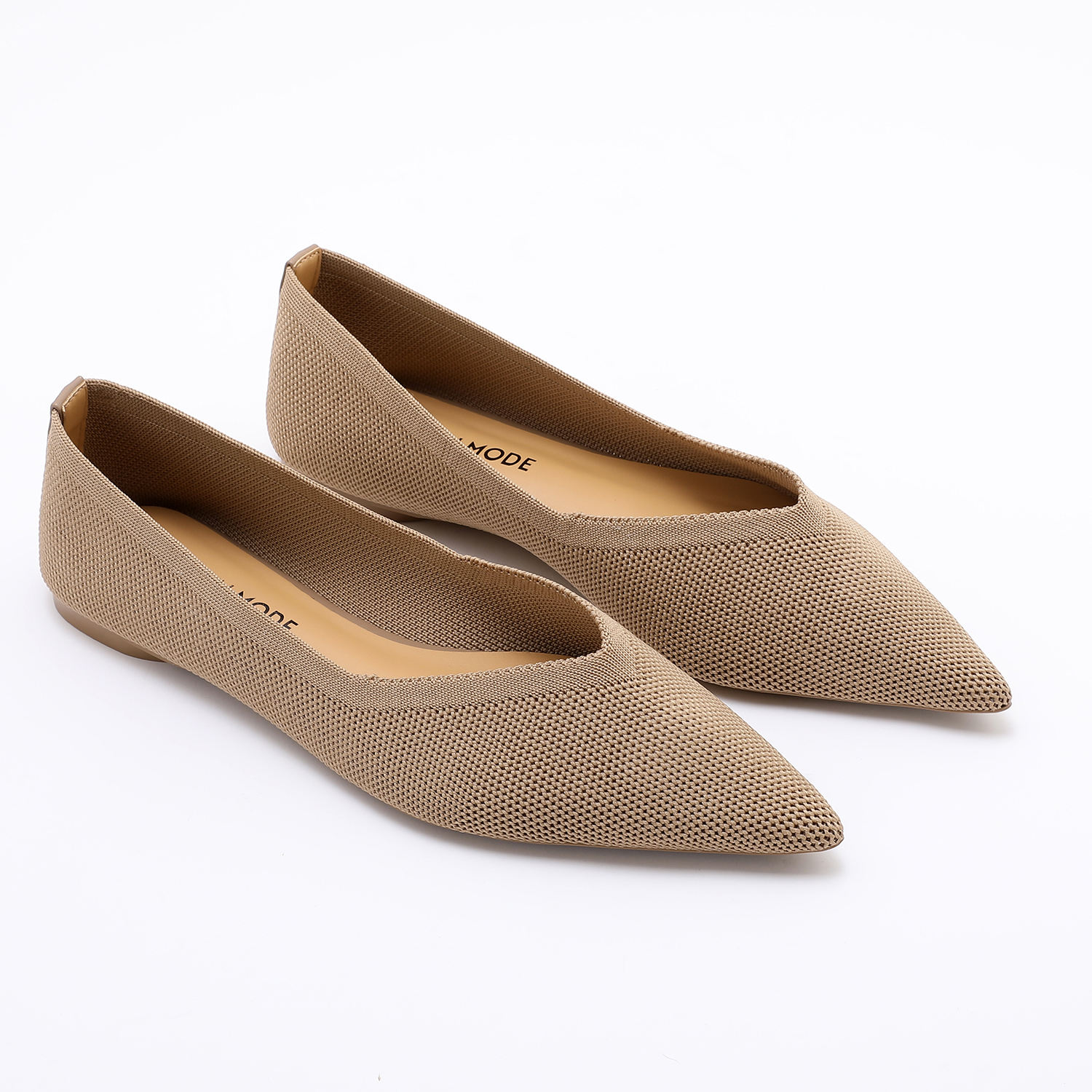 TRENDIN MODE Women's Knit Poin - Pointed Toe Flat ulasan dan harga