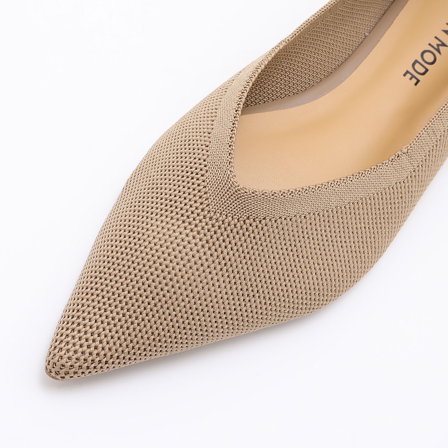 TRENDIN MODE Women's Knit Poin - Pointed Toe Flat ulasan dan harga