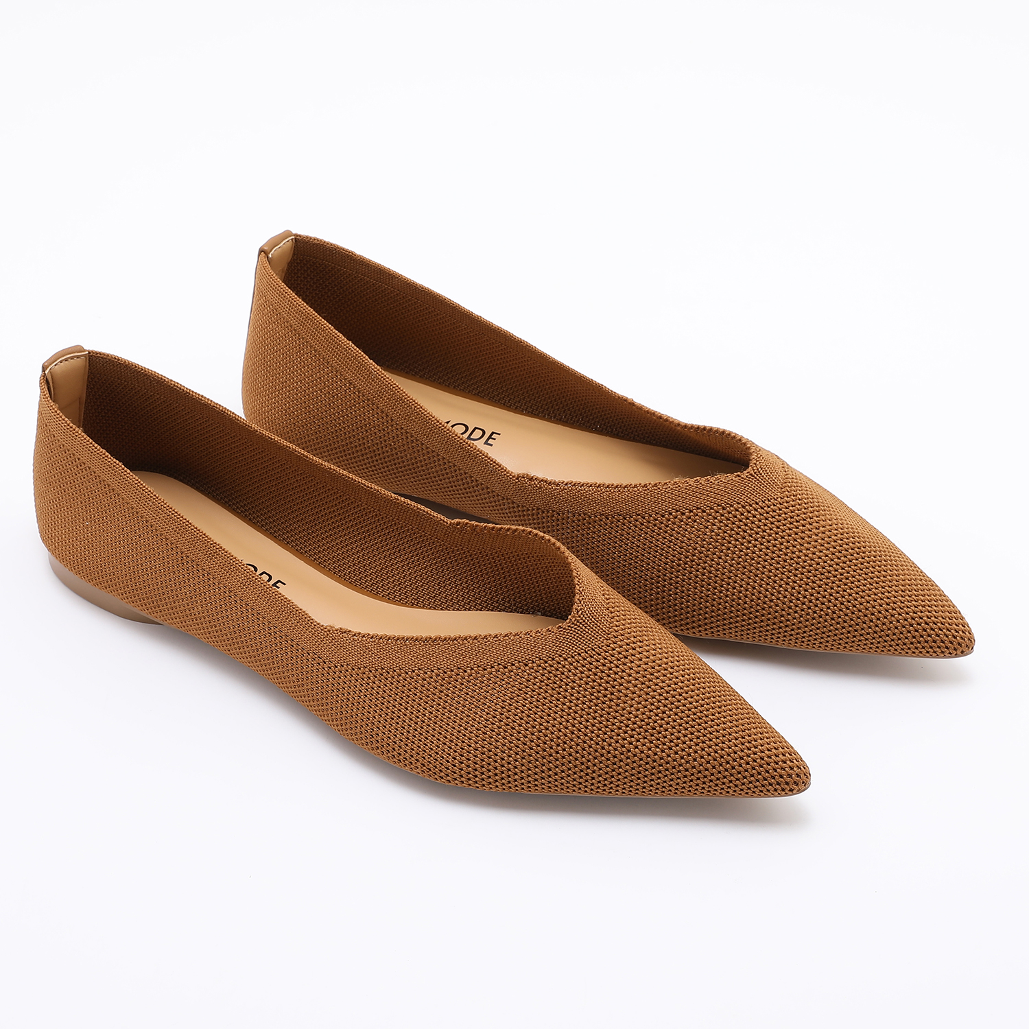 TRENDIN MODE Women's Knit Poin - Pointed Toe Flat ulasan dan harga