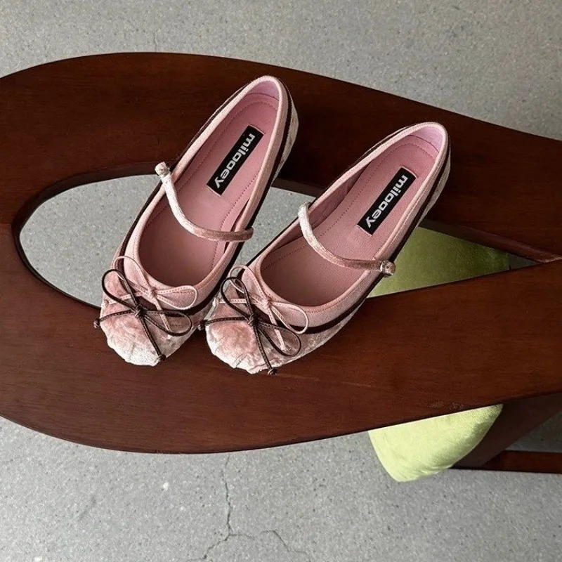 2026French Flat Bottomed Rotun - Women'S Shoes Toms ulasan dan harga