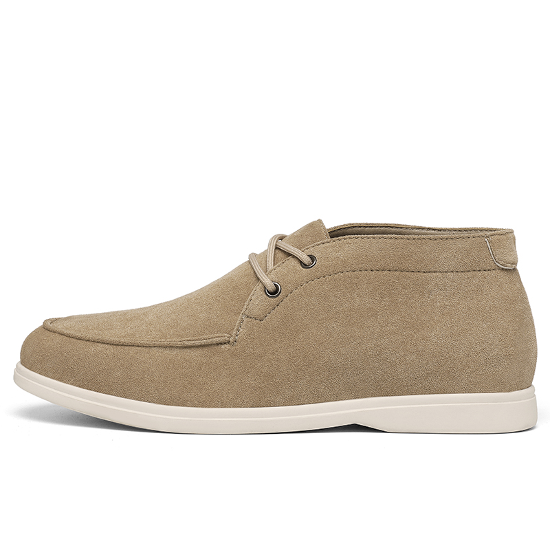 Classic British Style Suede Le - Pointed Toe Flat ulasan dan harga