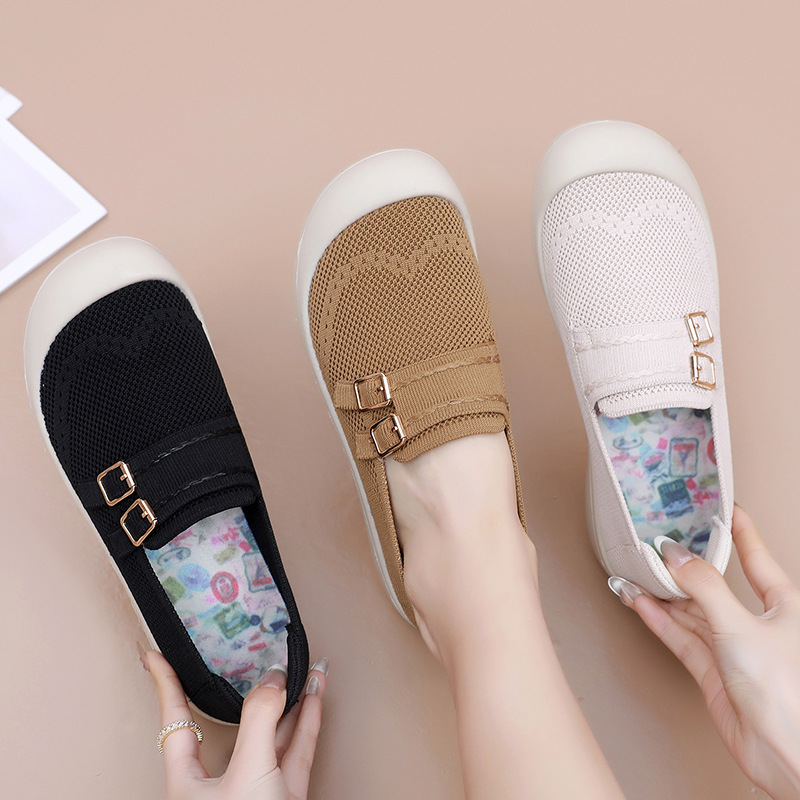Fashion All Match Casual Shoes - Loafer Flat Women ulasan dan harga