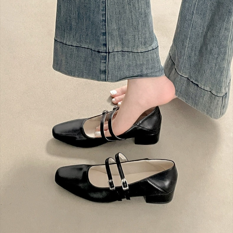 Square Toe Low Heel Women Silv - Women'S Shoes Toms ulasan dan harga