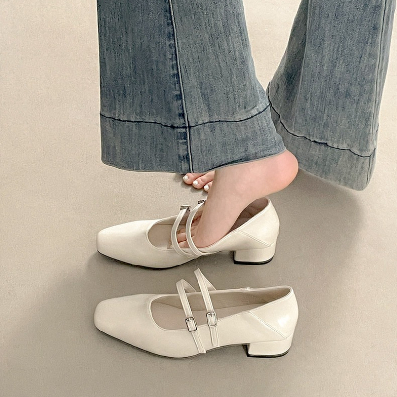 Square Toe Low Heel Women Silv - Women'S Shoes Toms ulasan dan harga