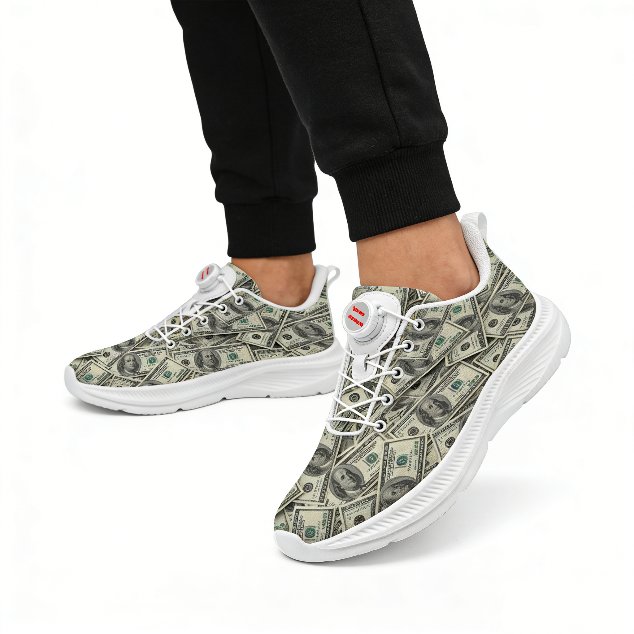 Custom Walking Shoes Men Woman - Women Shoes Logo ulasan dan harga