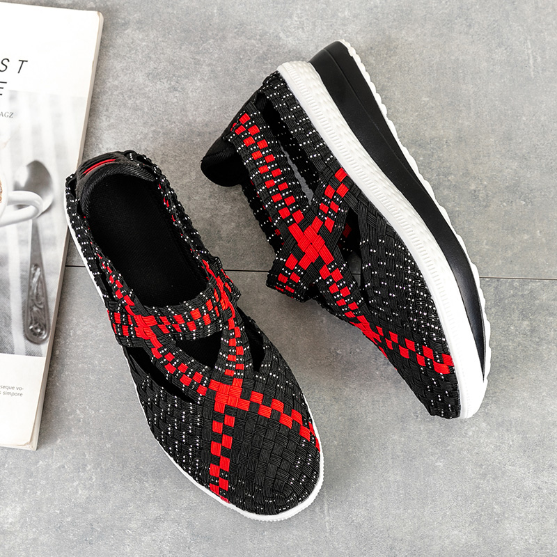 Platform Women's Shoes Breath  - Loafer Flat Women ulasan dan harga