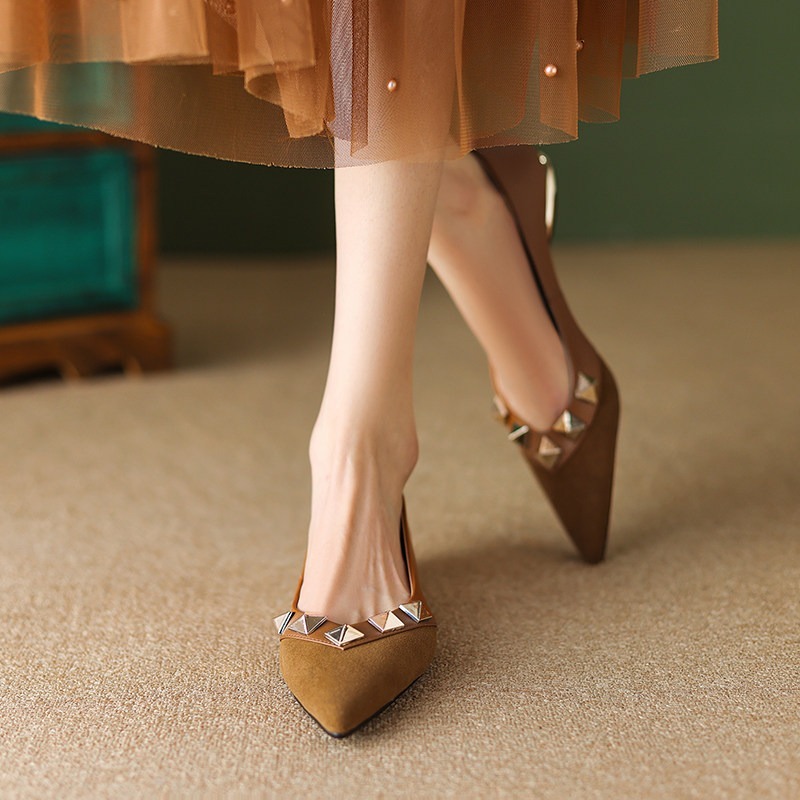 New Spring Autumn Women Moccas - Pointed Toe Flat ulasan dan harga